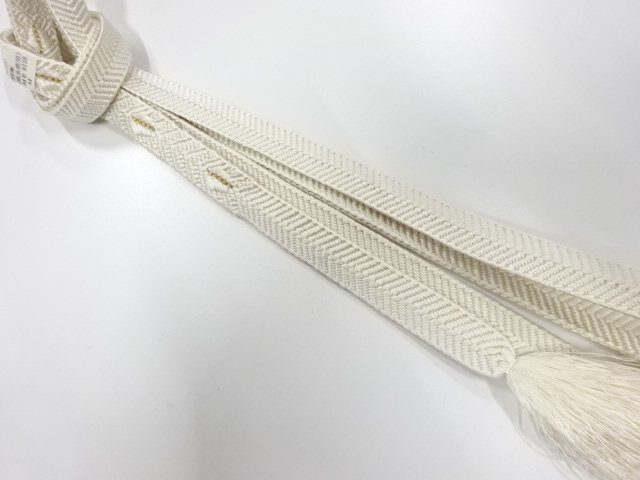 未使用品　正絹　手組帯締め